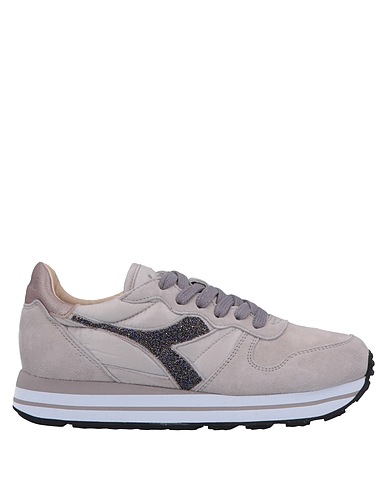 DIADORA HERITAGE Sneakers CAMARO H ITA W
 Light grey Leather, Textile fibres