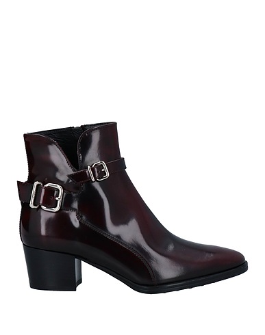 TOD'S Ankle boot Burgundy Soft Leather