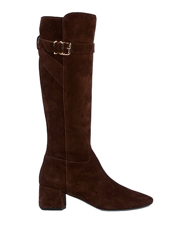 TOD'S Boots Dark brown Leather
