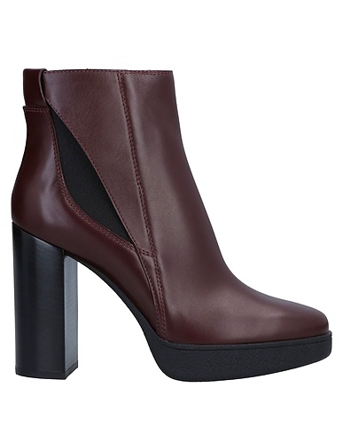 TOD'S Ankle boot Plum Leather