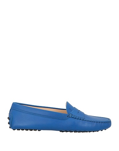 TOD'S Loafers Blue Calfskin