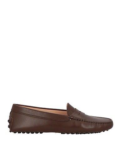 TOD'S Mokassins Schokobraun Kalbsleder