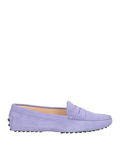 TOD'S Loafers Mauve Leather