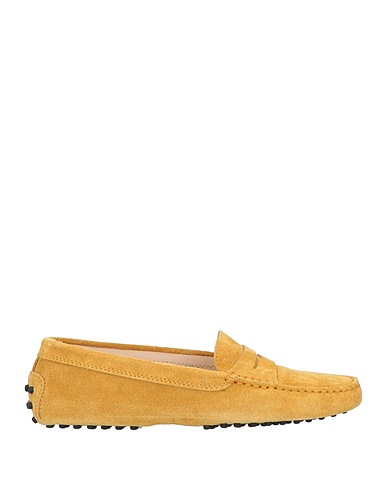 TOD'S Loafers Mustard Leather