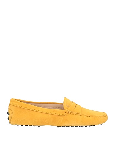 TOD'S Mokassins Gelb Leder