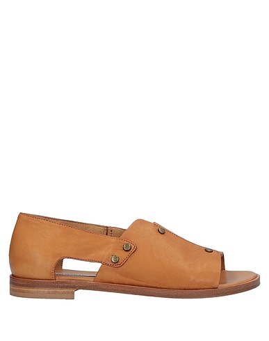 ALBERTO FERMANI Sandals Tan Soft Leather