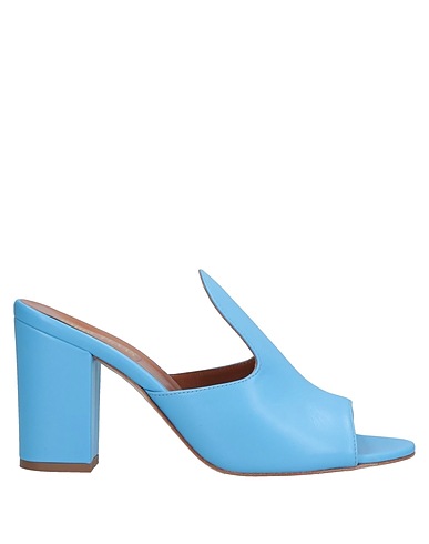 PARIS TEXAS Sandals Sky blue Leather