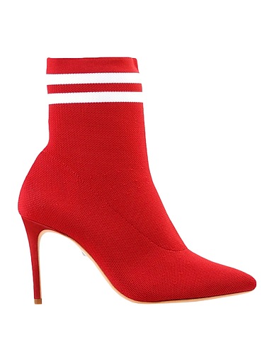 SCHUTZ Ankle boot Brick Textile fibers