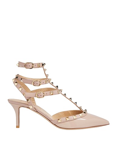 VALENTINO GARAVANI Décolleté Cipria Pelle