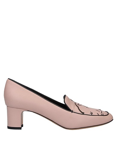 VALENTINO GARAVANI Loafers Pink Soft Leather