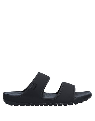 FITFLOP Sandalen Schwarz Gewebefasern