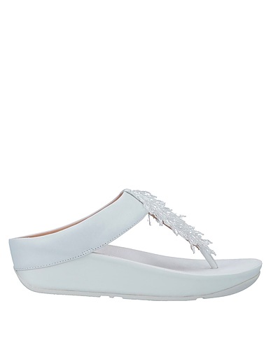 FITFLOP Flip flops White Textile fibers
