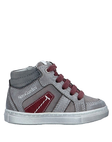 NERO GIARDINI JUNIOR Sneakers Lead Soft Leather