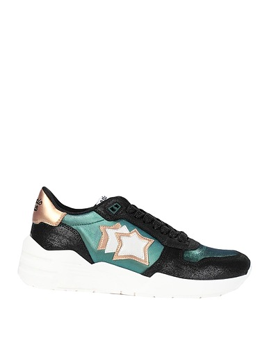 ATLANTIC STARS Sneakers VENUS Deep teal 50% Calfskin, 50% Nylon