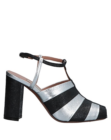 L' AUTRE CHOSE Sandals Black Leather