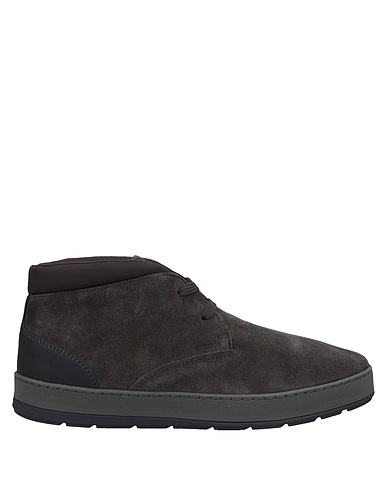 GEOX Ankle boot Charcoal Soft Leather