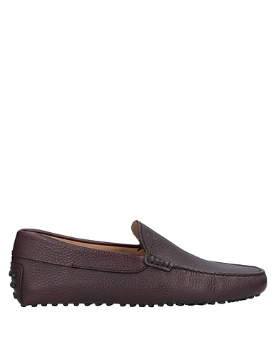 TOD'S Loafers Dark brown Leather
