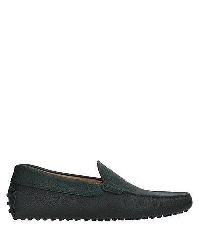 TOD'S Loafers VERDE SCURO Leather