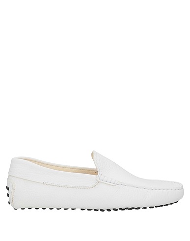 TOD'S Mocassino Bianco Pelle