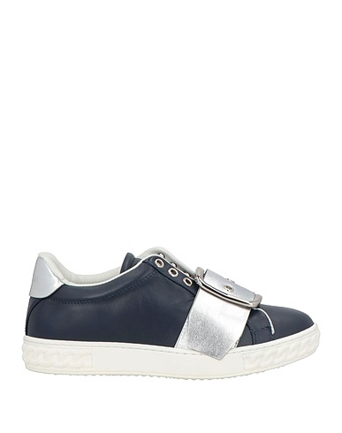 CASADEI スニーカー ネイビー 革（なめし加工）