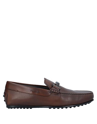 TOD'S Loafers Chocolate brown Leather