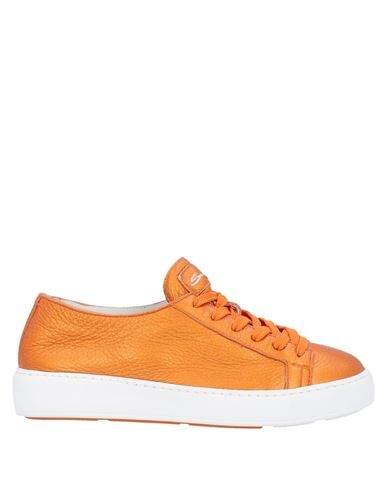 Santoni Sneakers In Orange