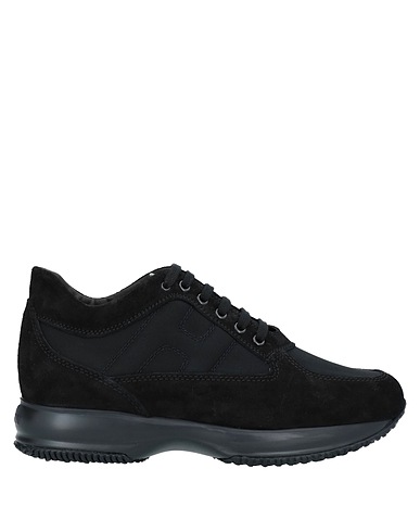 HOGAN Sneakers Nero Pelle, Fibre tessili