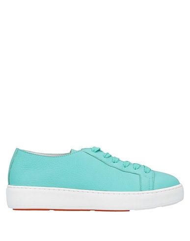 SANTONI Sneakers Sky blue Leather