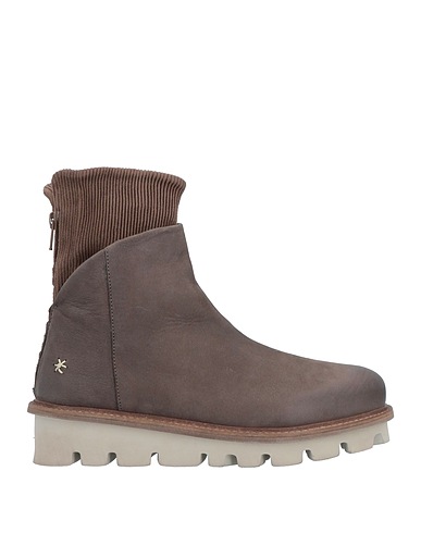PATRIZIA BONFANTI Ankle boot Dark brown Soft Leather