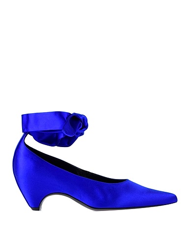 STELLA McCARTNEY Pump Bright blue Textile fibers