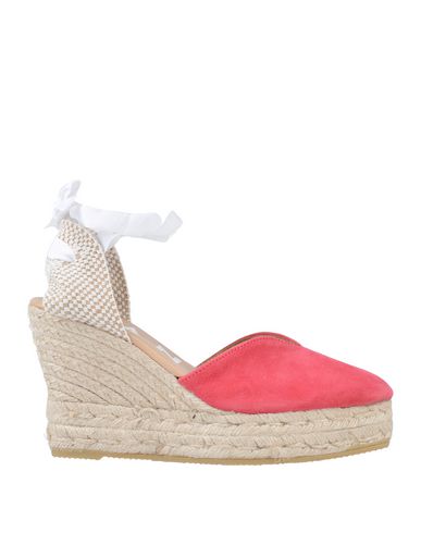 Manebi Hamptons Lace-up Suede Wedge Espadrilles In Fuchsia