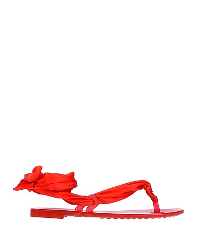 CASADEI Tongs Rouge PVC - Polychlorure de vinyle