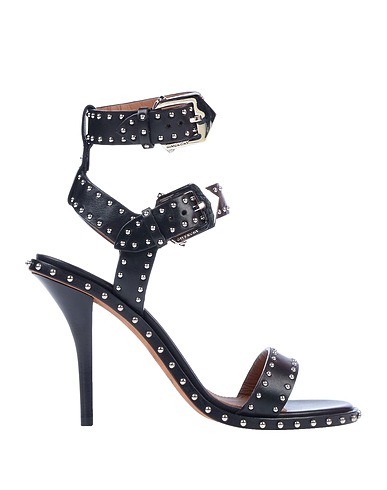 GIVENCHY Sandals Black Leather