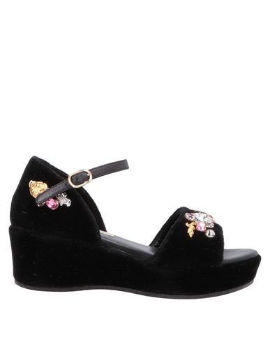 Dolce & Gabbana Kids' Sandals In Black