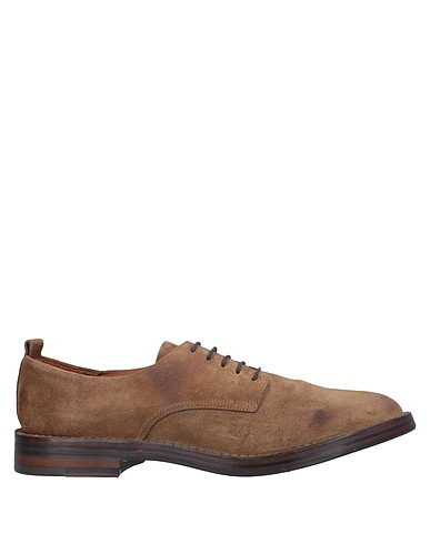 BUTTERO® Laced shoes Khaki Leather