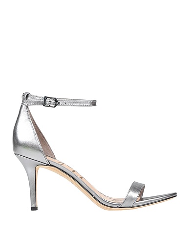 SAM EDELMAN Sandali Argento Pelle
