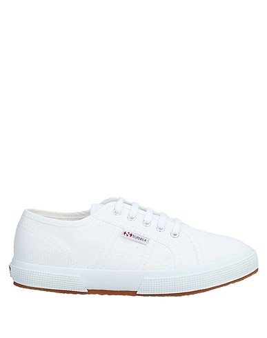 SUPERGA Canvas trainers  White Textile fibres