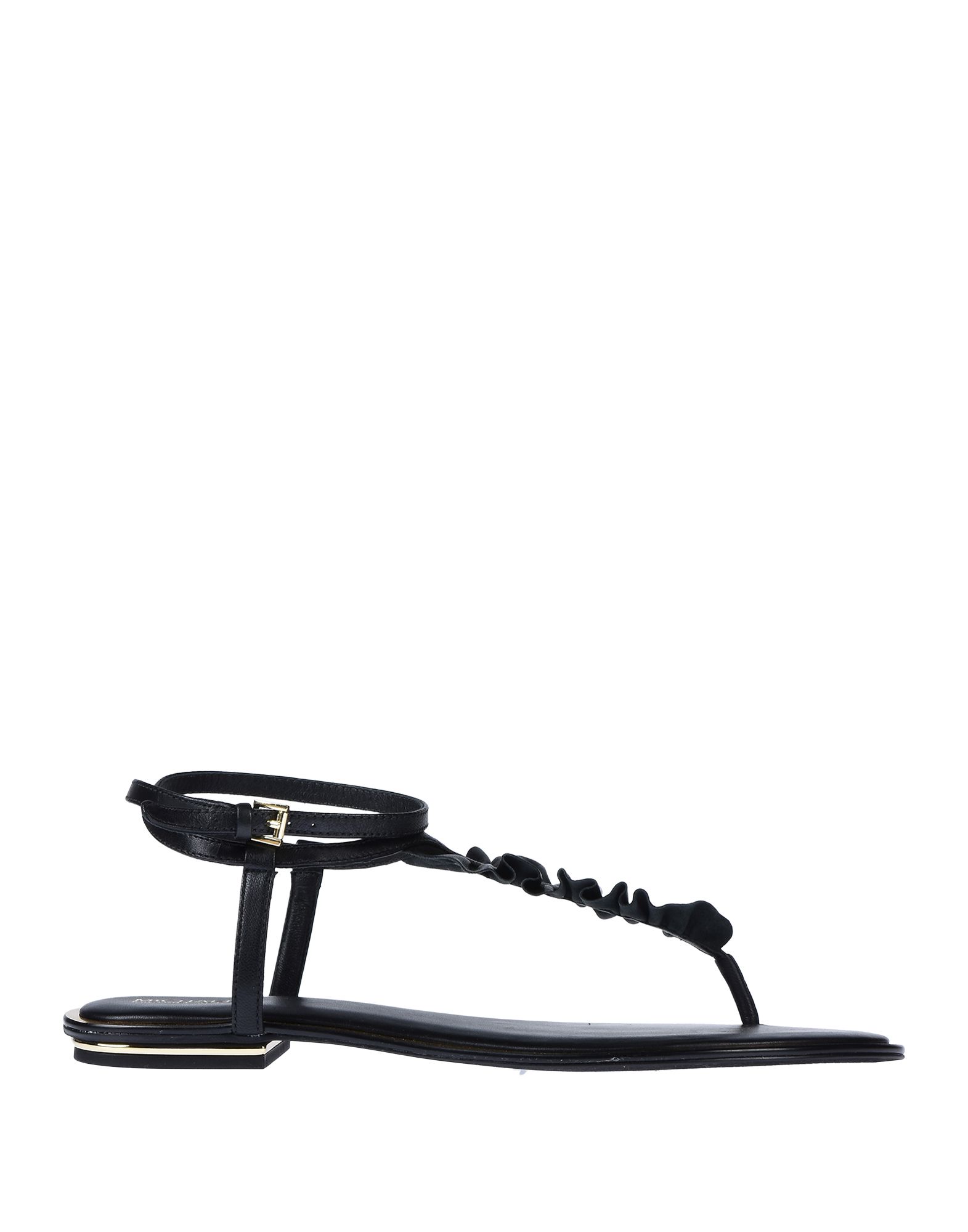 michael kors flip flops black