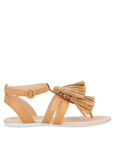 HOGAN Flip flops Sand Leather