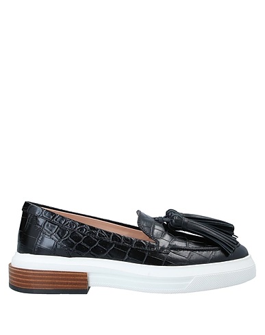 TOD'S Loafers Black Soft Leather