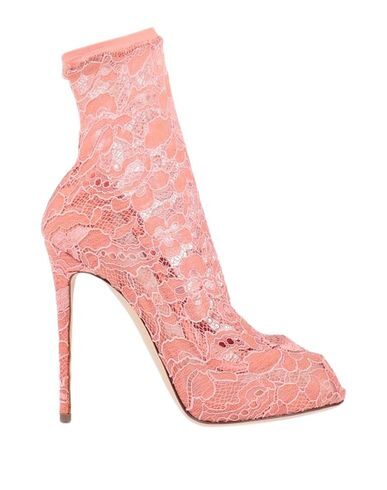 Dolce & Gabbana Ankle Boots In Pink