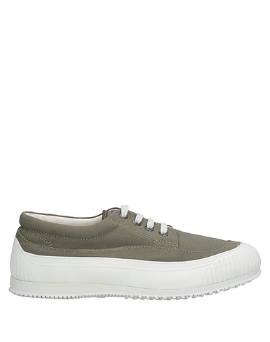 HOGAN Sneakers Verde militare Fibre tessili, Gomma