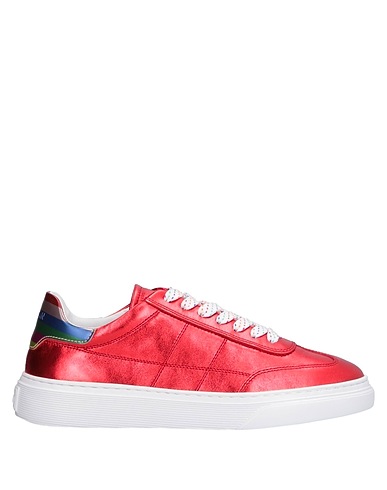 HOGAN Sneakers Red Leather
