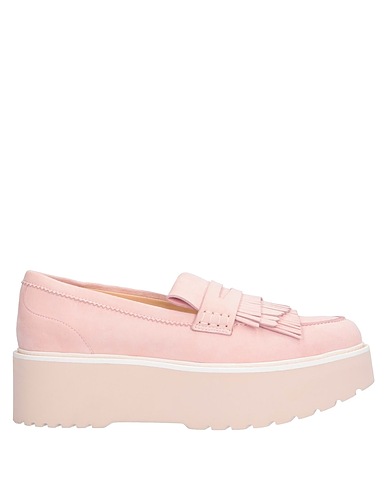 HOGAN Loafers Light pink Leather