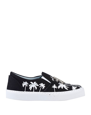 CHIARA FERRAGNI Sneakers Black Textile fibers