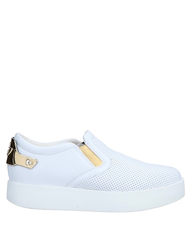 BLU BYBLOS Sneakers White Textile fibres
