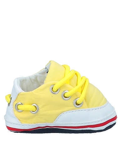 FUN & FUN Newborn shoes Yellow Textile fibers