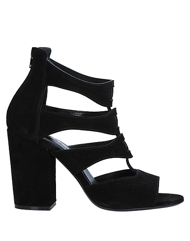 STRATEGIA Sandals Black Leather