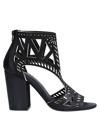 STRATEGIA Sandals Black Leather