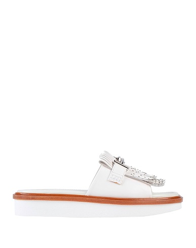 TOD'S 샌들 화이트 가죽